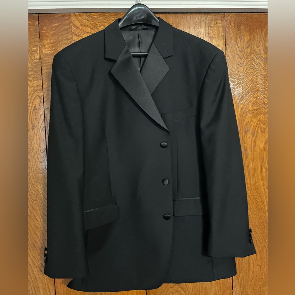 Daniel Grey Tuxedo Jacket 3 Button - image 1